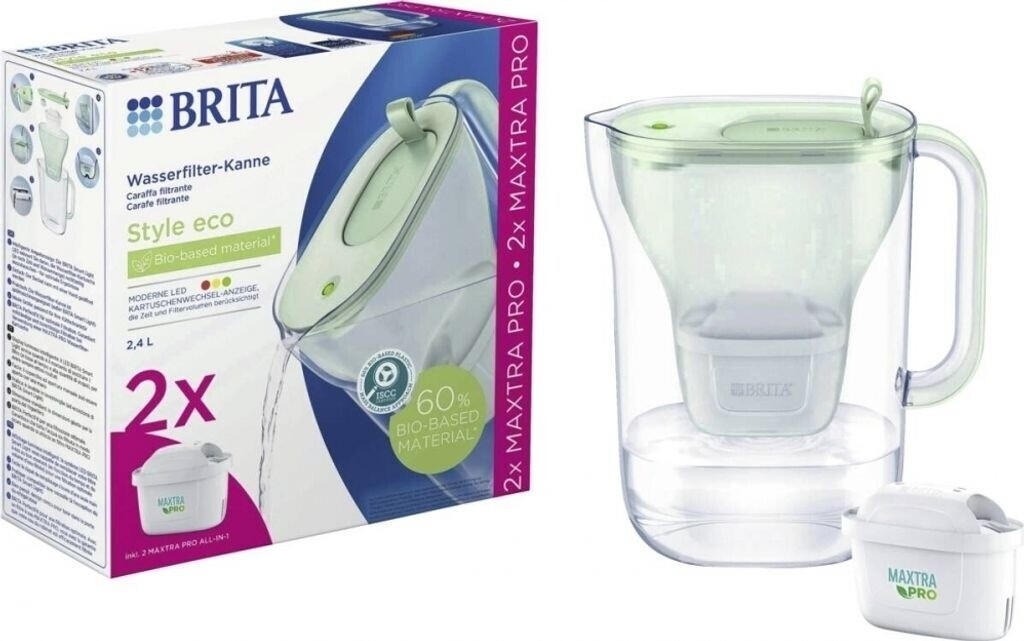 Brita Style eco green + 2x Maxtra Pro All-in-1