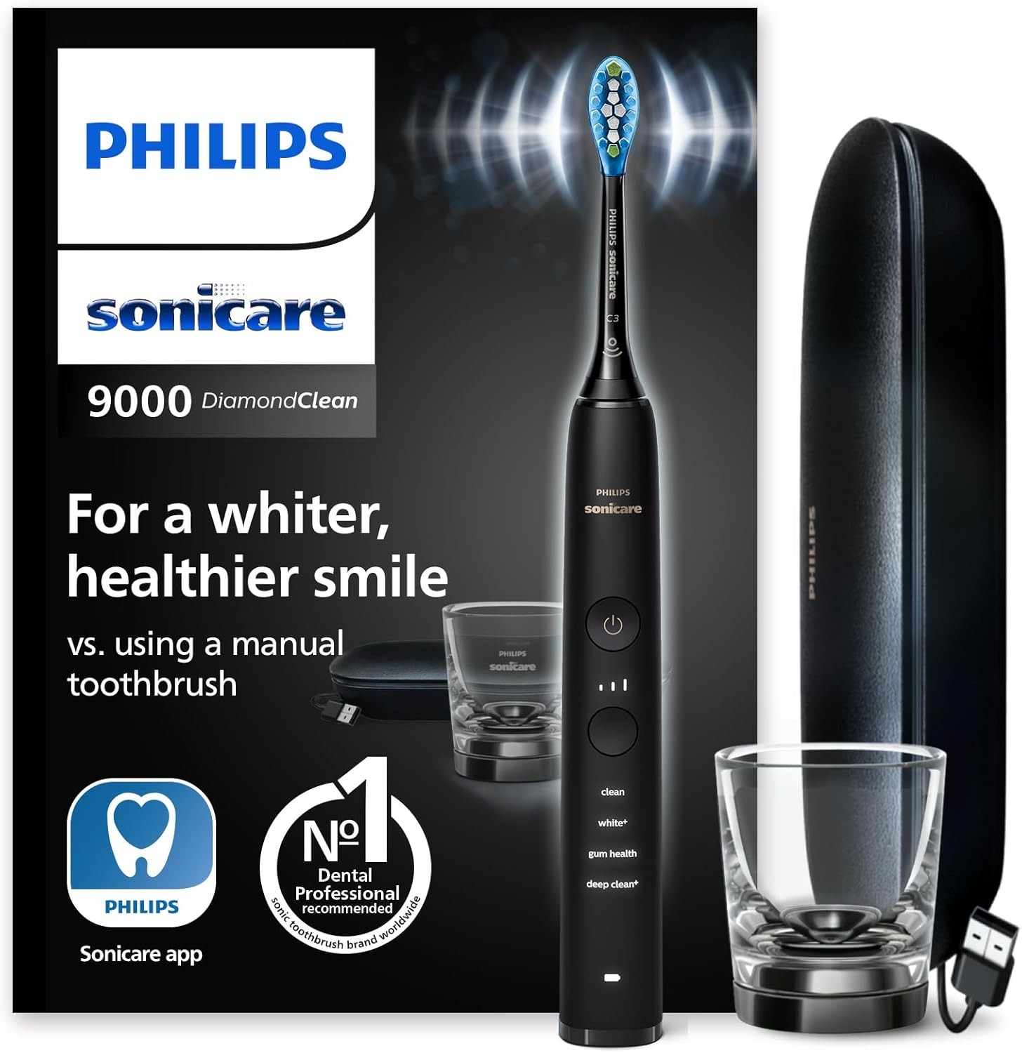 Philips Sonicare HX9911/09 Diamond Clean9000 black