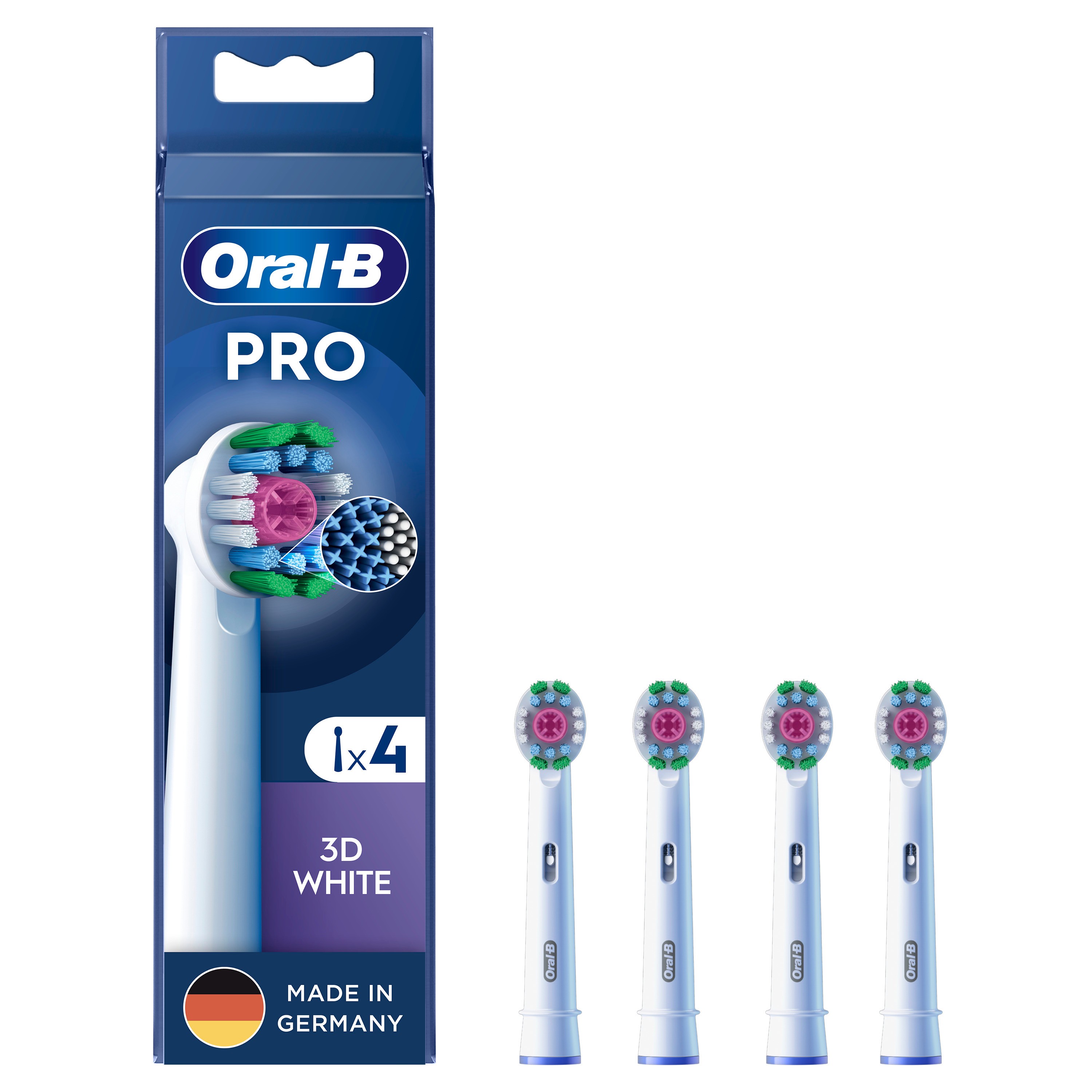Oral-B EB18-4 Pro 3D White Ersatzbürsten