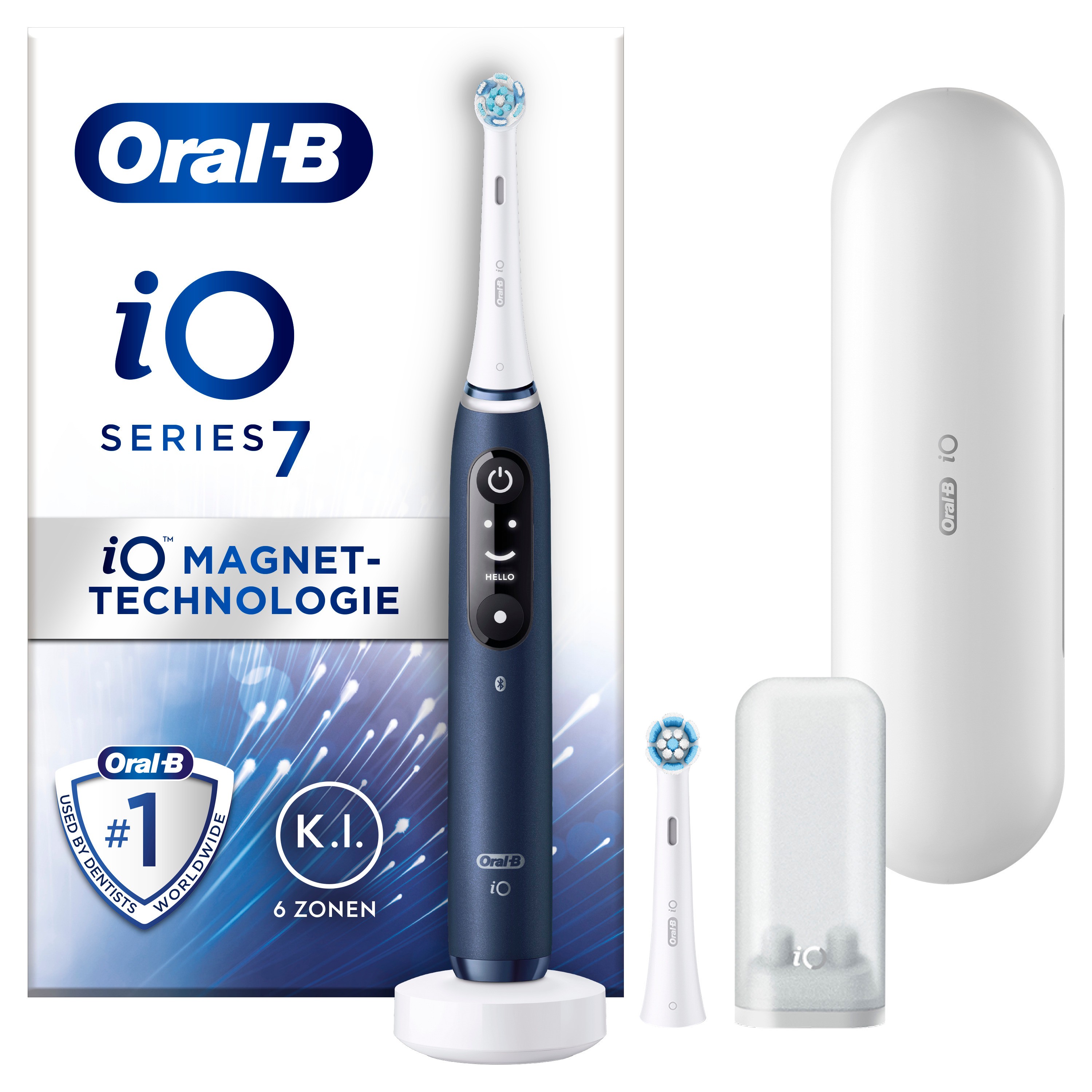 Oral-B iO Series 7N Sapphire Blue elektrische Zahnbürste