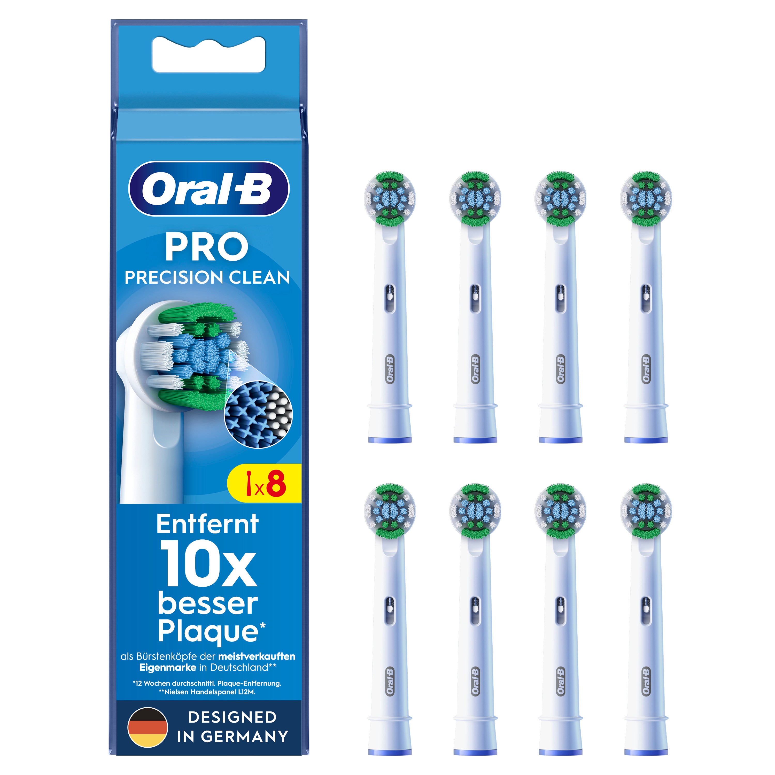 Oral-B EB20RX-8 Pro Precision Clean Ersatzbürsten