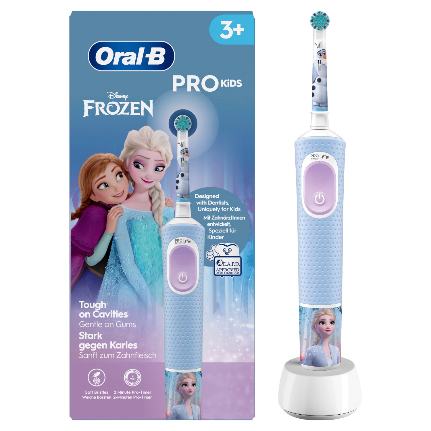 Oral-B Vitality Pro 103 Frozen Elektrische Kinderzahnbürste