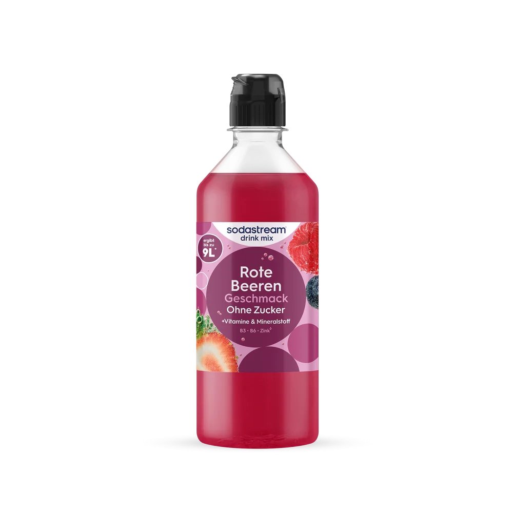 Sodastream Fruits Rote Beeren Zero 440ml NEW