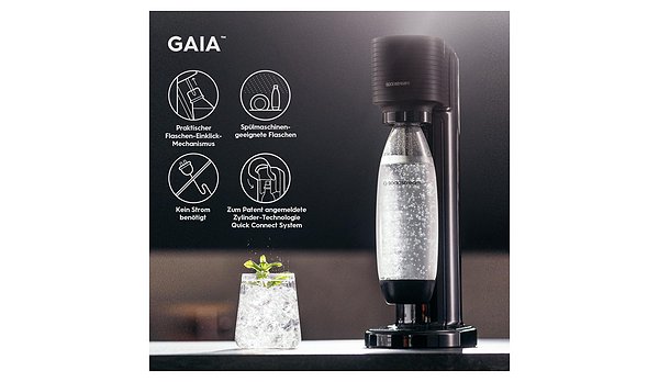 Sodastream Gaia Umsteiger ohne CO2-Zylinder
