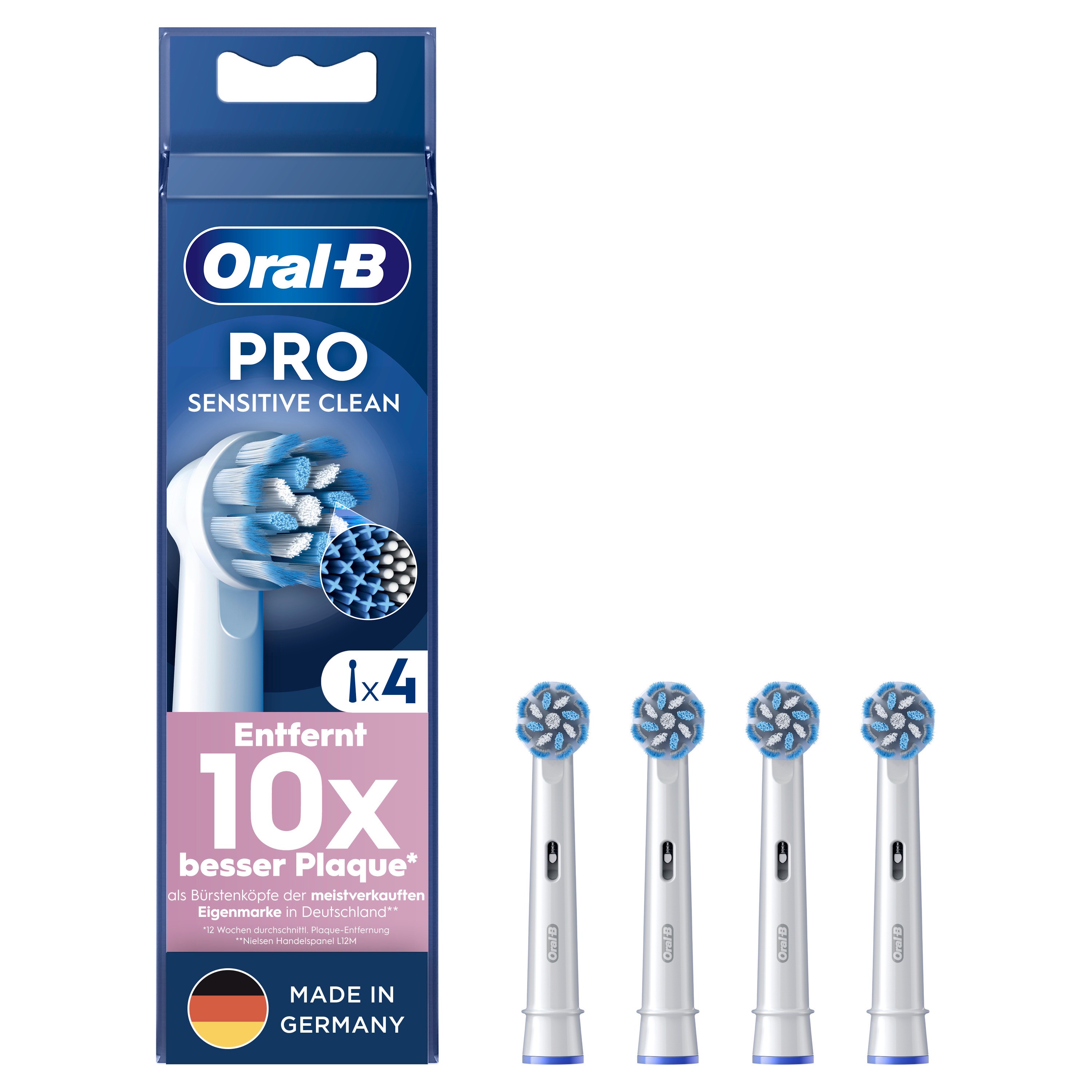 Oral-B EB60X-4 Pro Sensitive Clean Ersatzbürsten