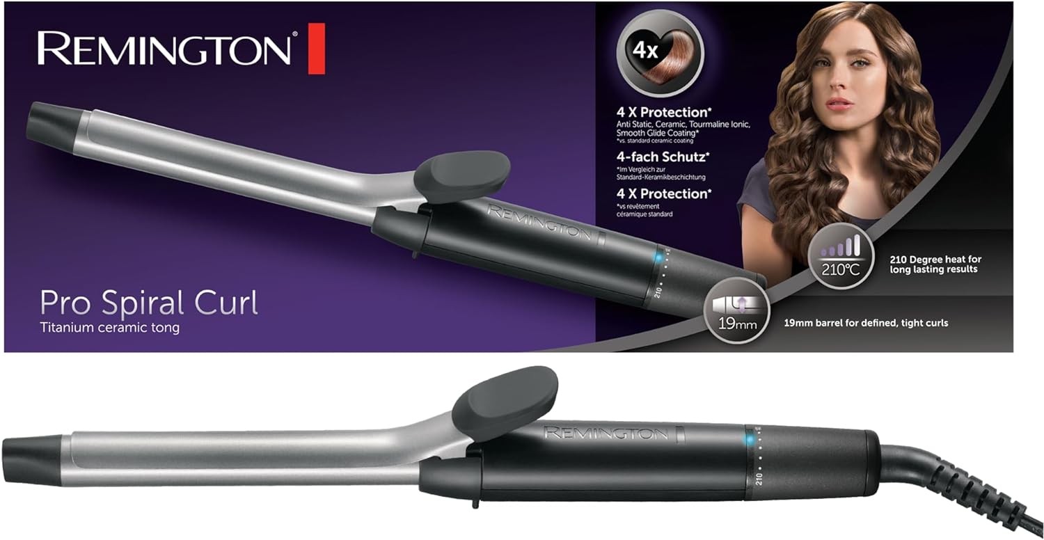 Remington Lockenstab kleine Locken [19mm] Pro Spiral Curl