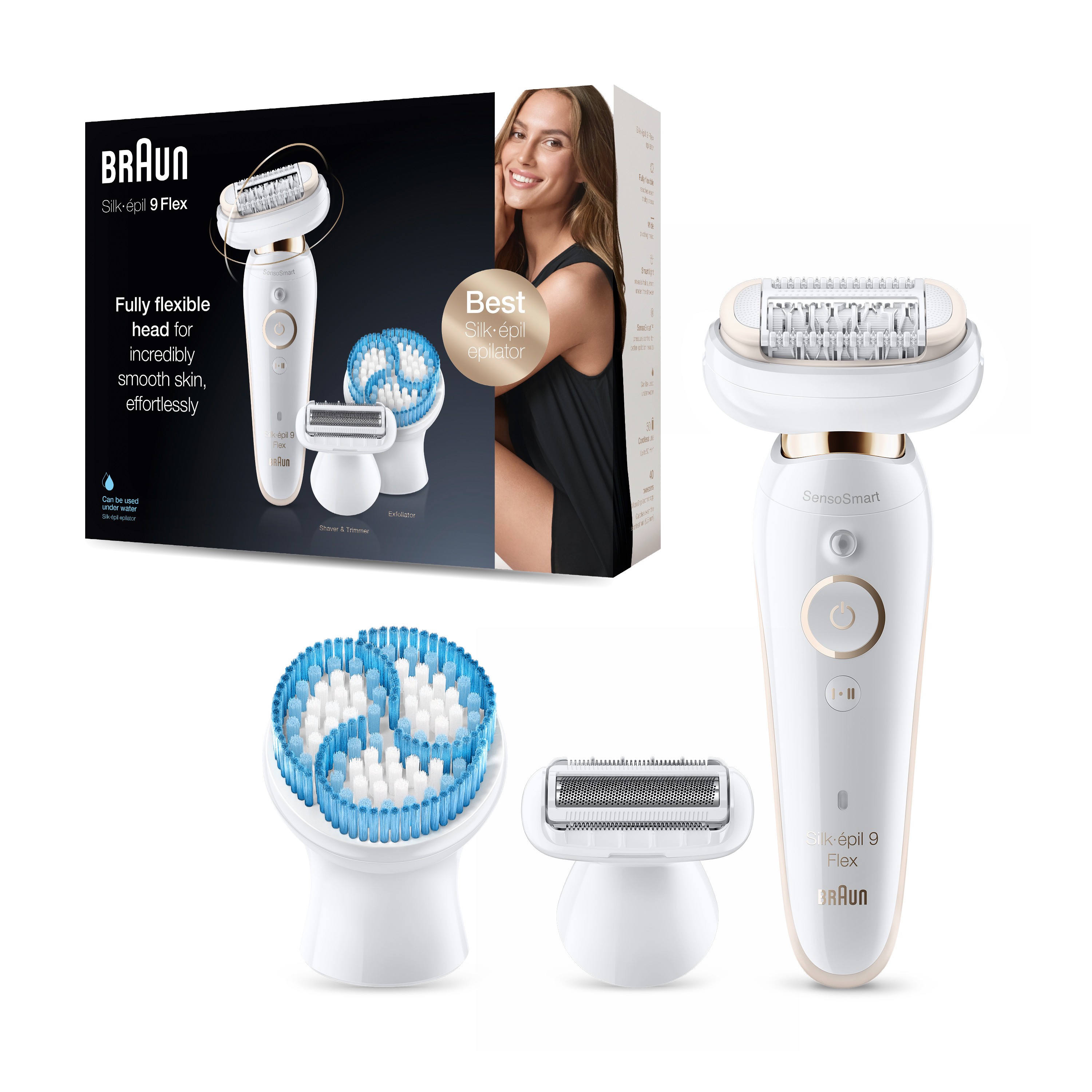 Braun Silk-épil 9 Flex SES 9010 3D Epilierer