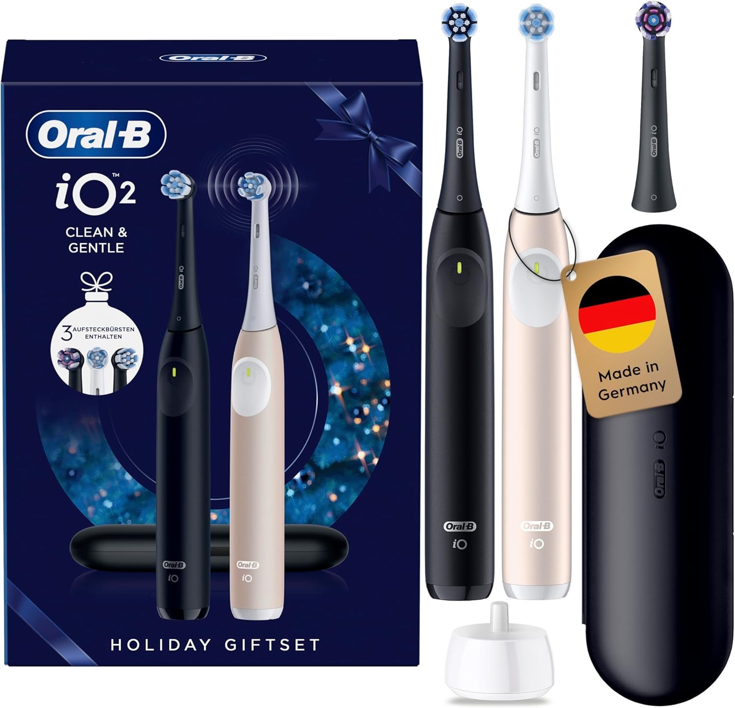 Oral-B iO Series 2 Night Black/Calm Pink Giftset