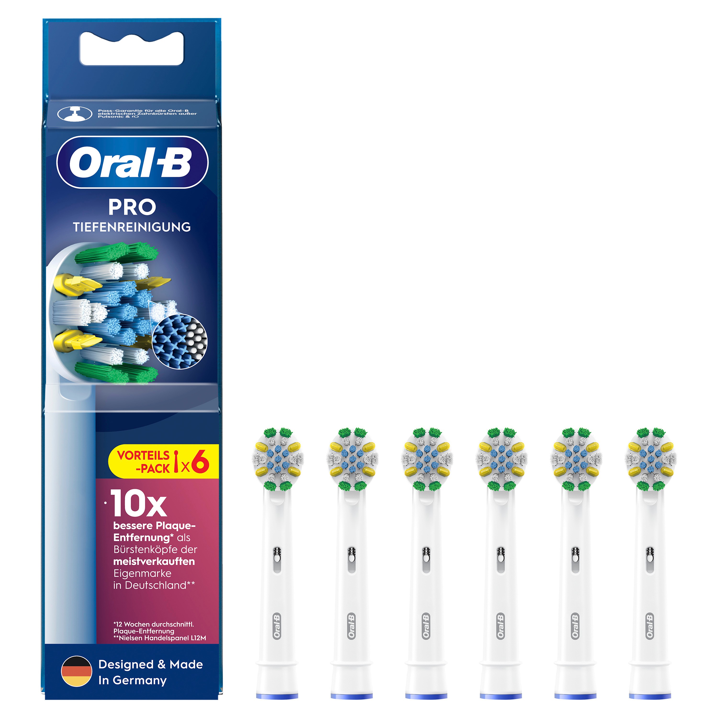 Oral-B Aufsteckbürsten Pro Tiefenreinigung 6er