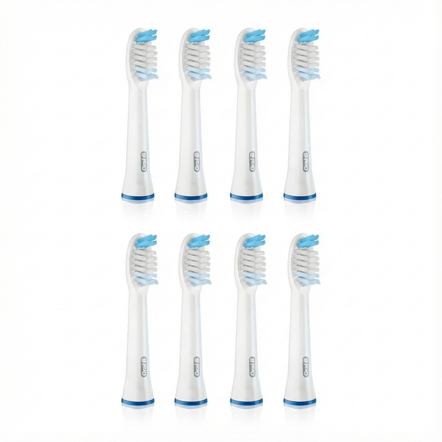 Oral-B Pulsonic Clean Aufsteckbürsten für Schallzahnbürsten, 8 Stück