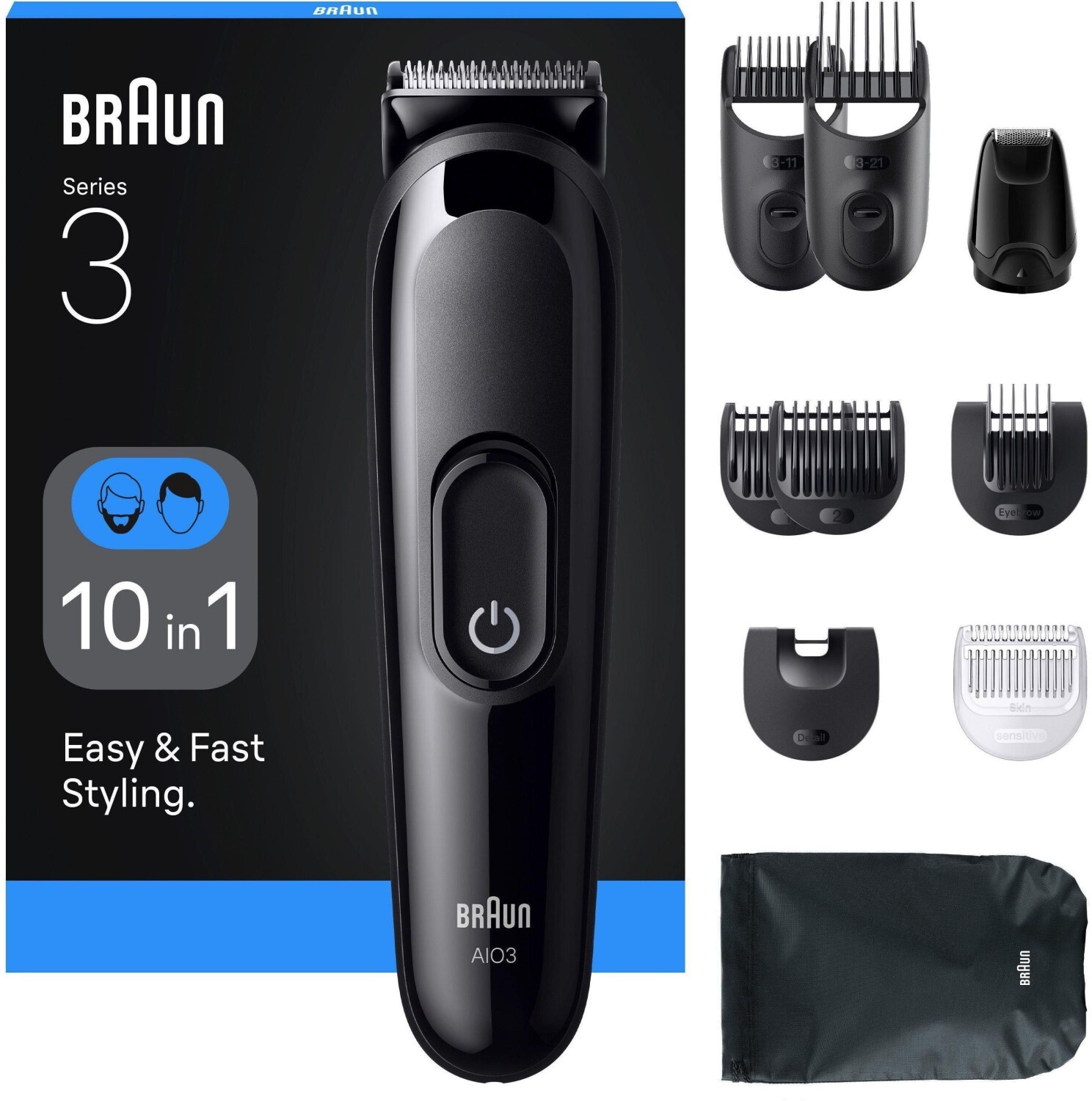 Braun Series 3 All-In-One Style Kit AIO3560