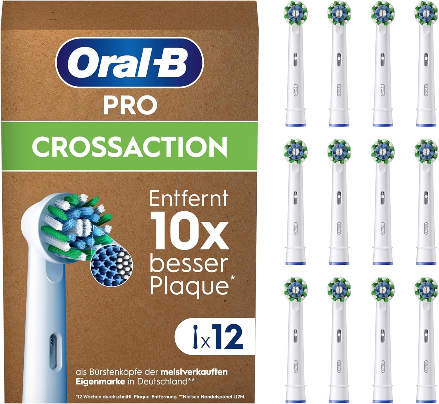 Oral-B EB50RX-12 Pro CrossAction 12er FFU Aufsteckbürsten