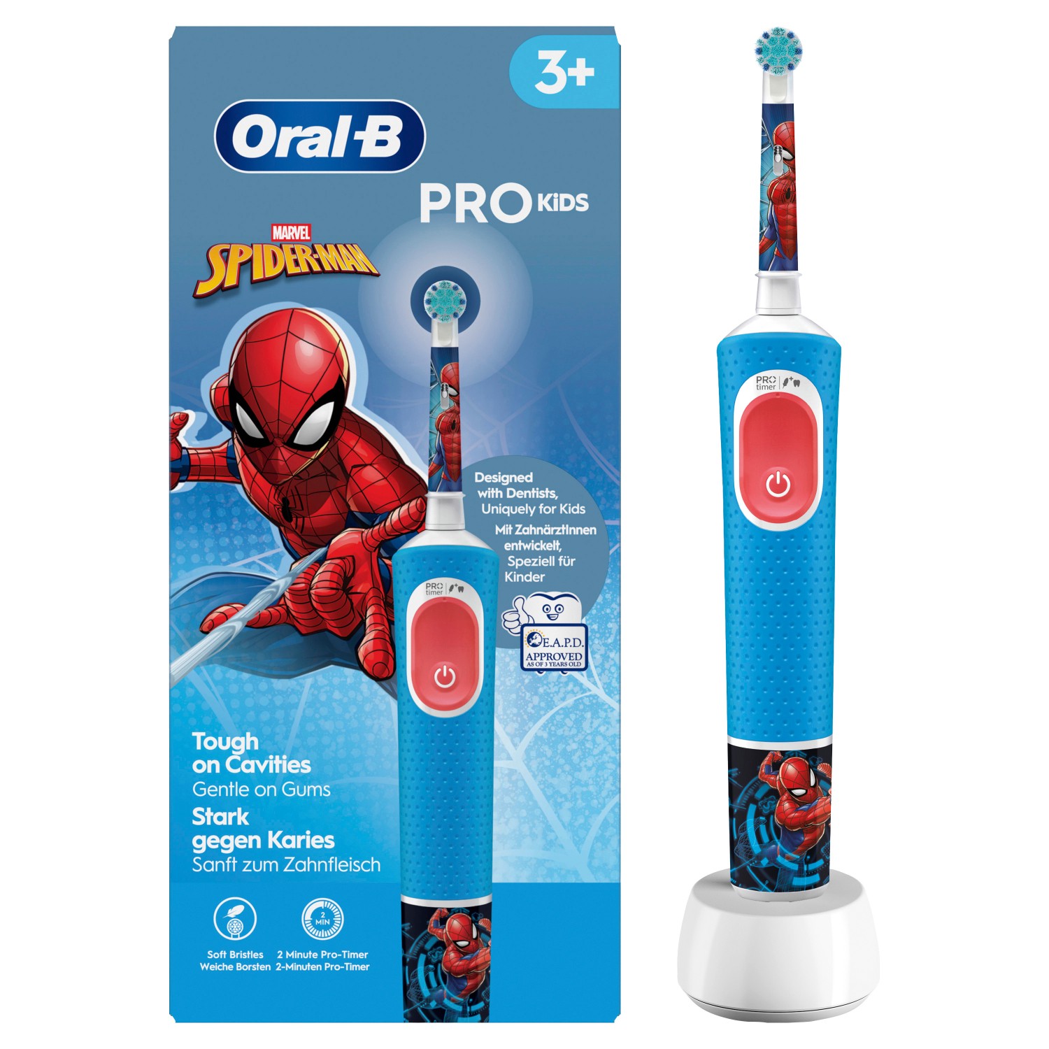 Oral-B Vitality Pro 103 Elektrische Zahnbürste Kids Spiderman