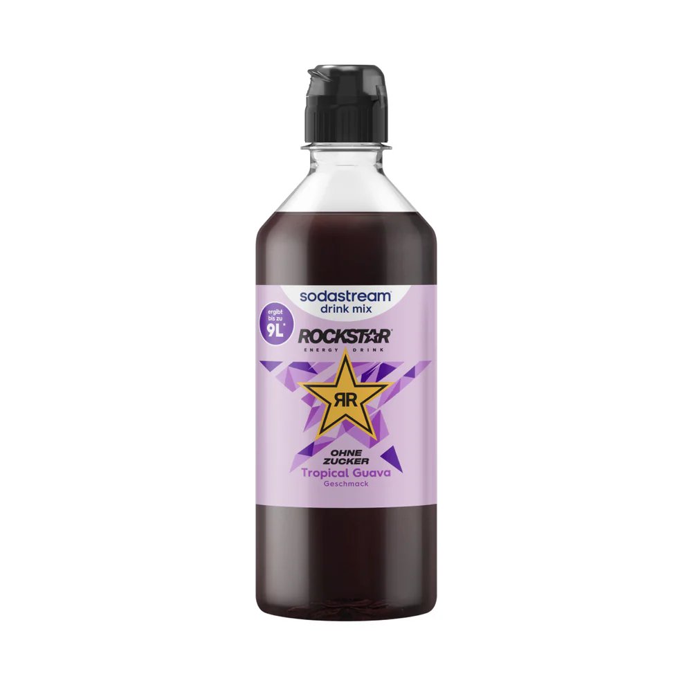 Sodastream Rockstar Guava Zero 440ml NEW