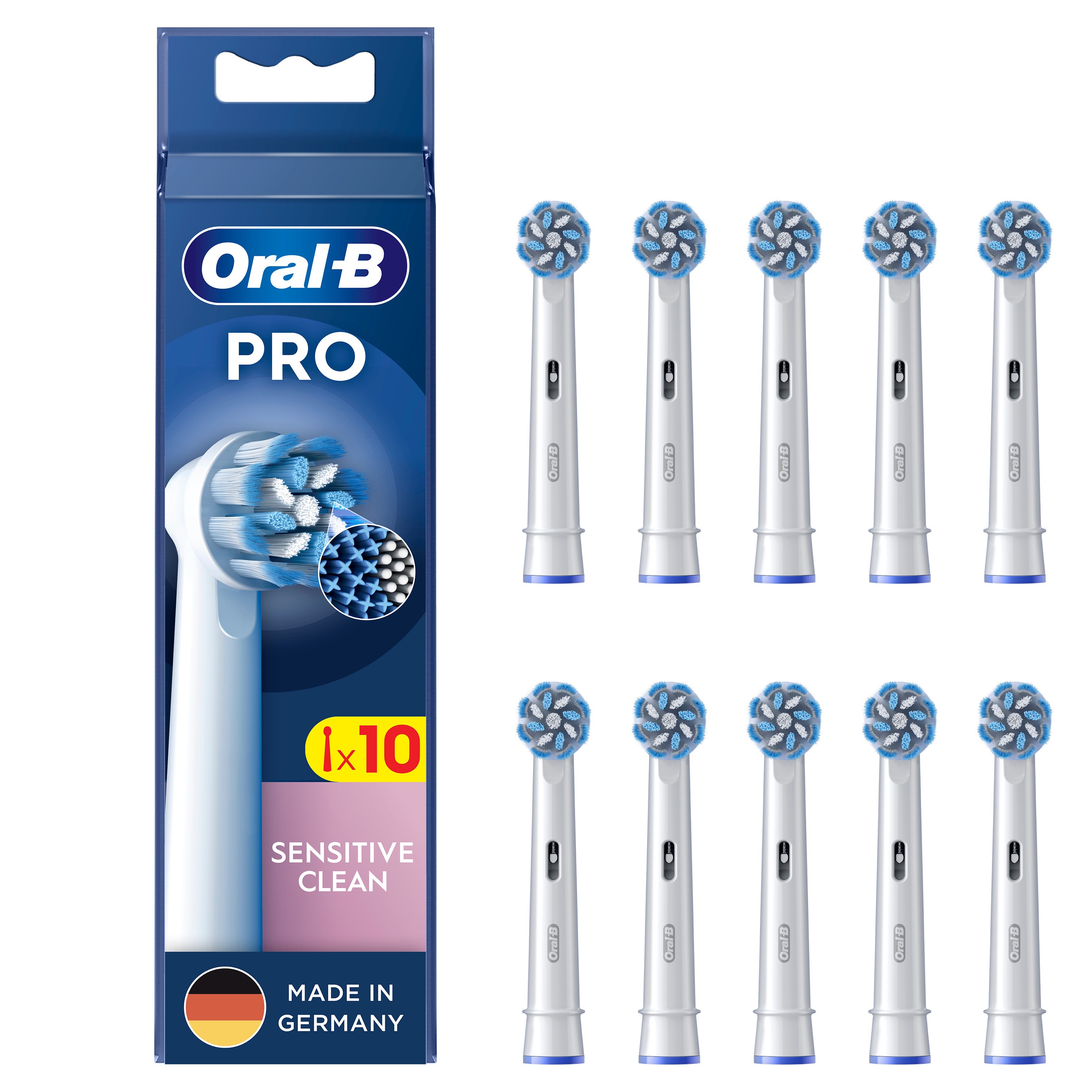 Oral-B EB60RX-10 Pro Sensitive Clean Ersatzbürsten 10er Pack