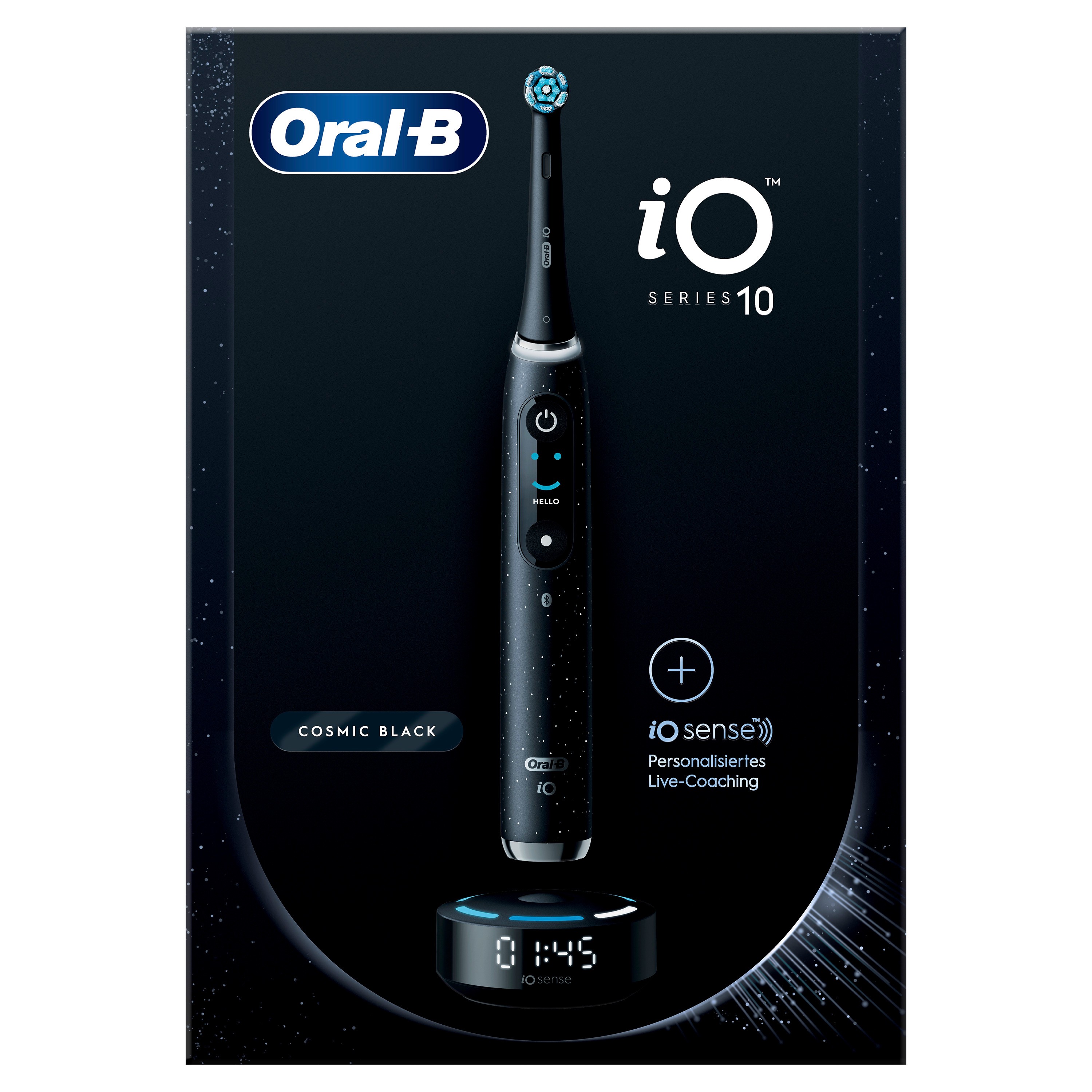 Oral-B iO Series 10 Cosmic Black elektrische Zahnbürste