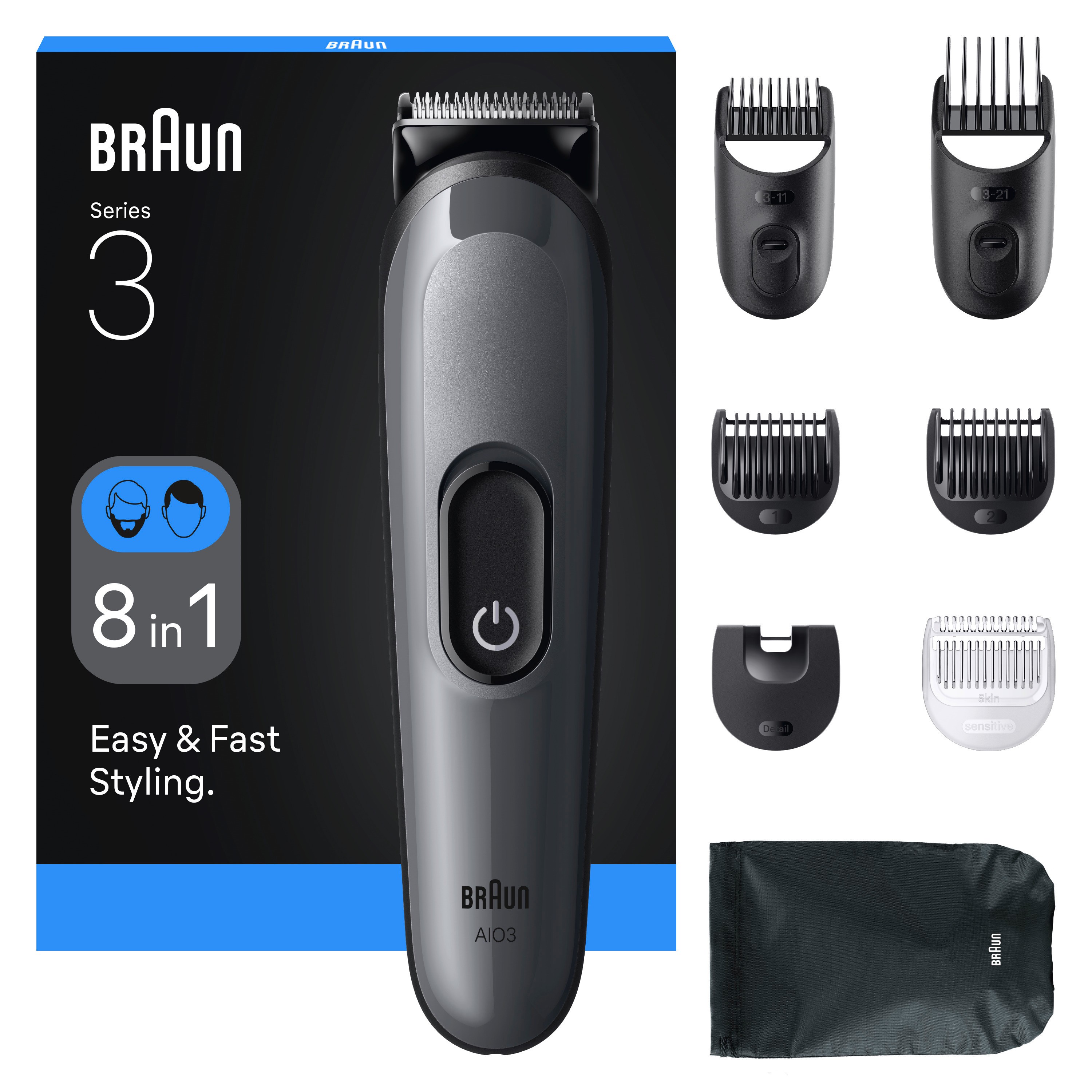 Braun Series 3 All-In-One Style Kit AIO3540