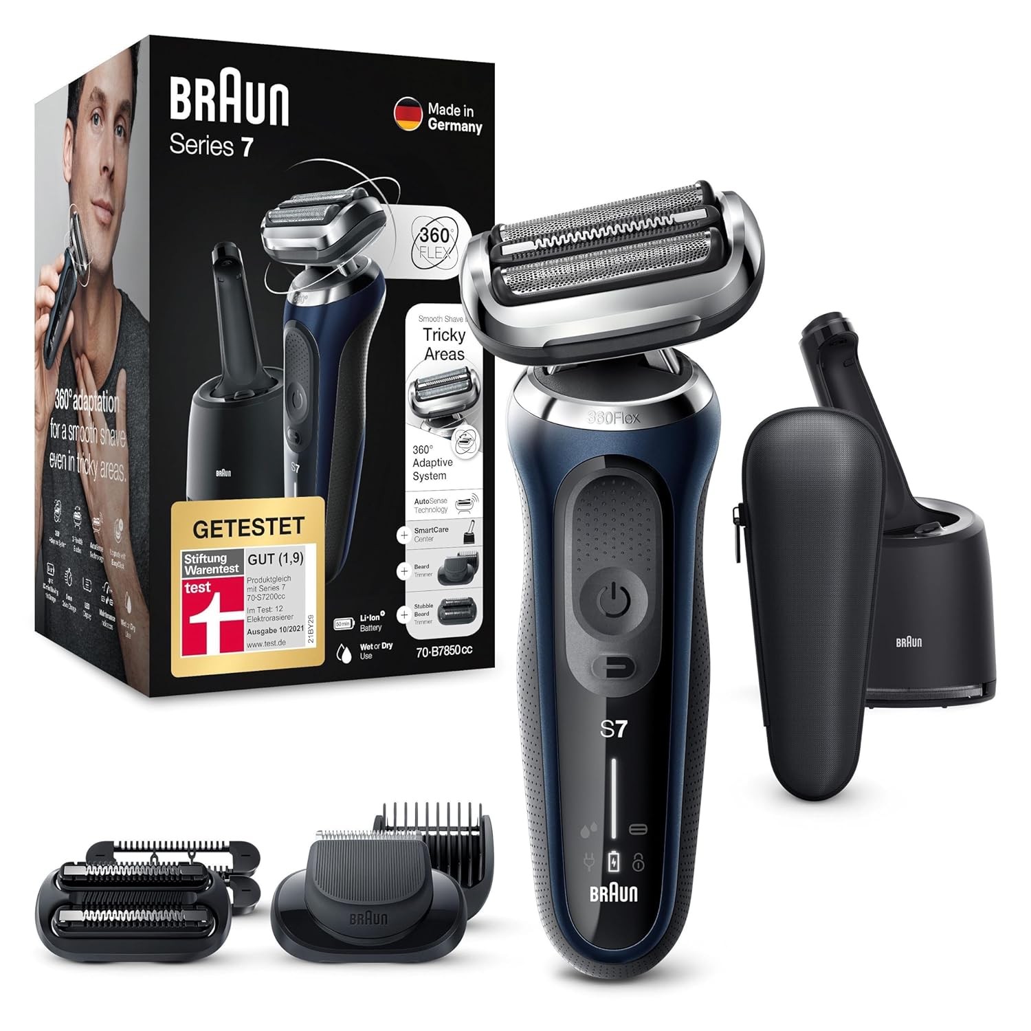 Braun Series 7 71-B7850c Elektrorasierer & Trimmer