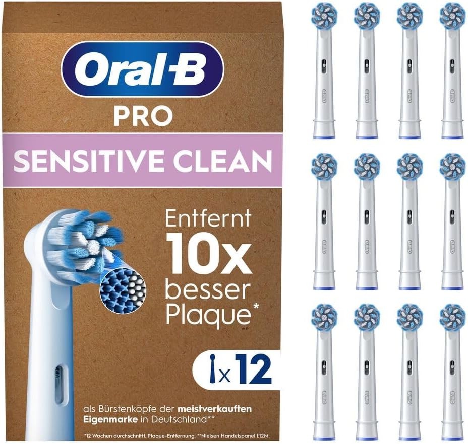 Oral-B EB60-12 Pro Sensitive Clean FFU Aufsteckbürsten
